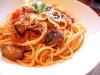 Spaghetti mit Tomatensauce