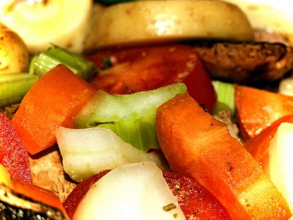 Gebratenes Gemüse- farbenfroh, schmackhaft und gesund!