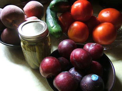 Jeder sollte Obst und Gemüse immer Griffbereit haben. Auch Tiefkühlwaren und Konserven sind in Ordnung!