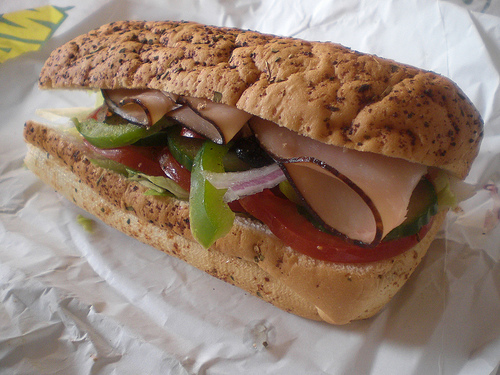 Subway Sandwich ©Flickr/Like_the_Grand_Canyon